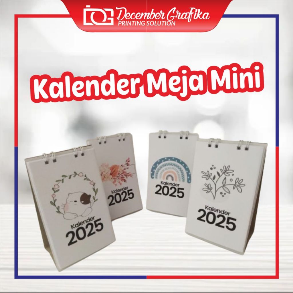 

BISA SATUAN!! KALENDER MEJA MINI 2025 | TIDAK CUSTOM