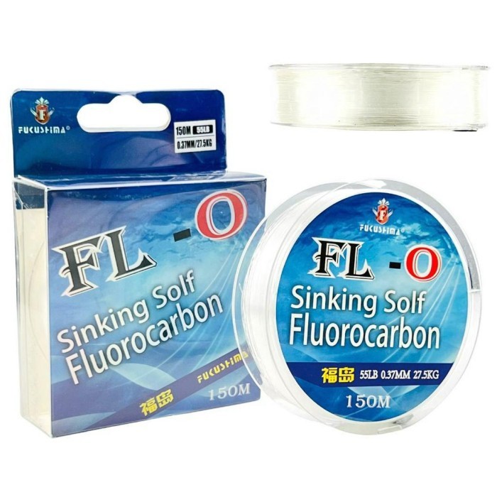 Senar Pancing Bening Fukushima FL-O Fluorocarbon 150M