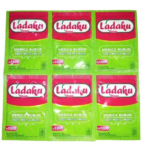 

ECER LADAKU Merica Bubuk Sachet 3g | Lada Bubuk