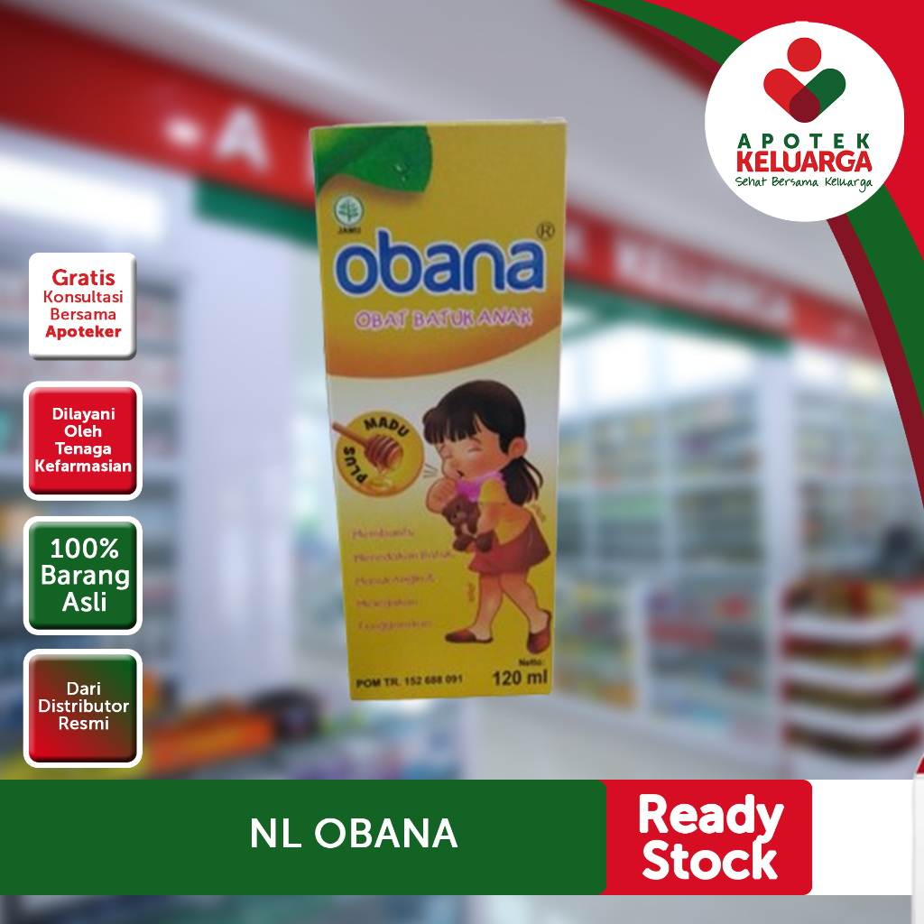 NATURLINE OBANA OBAT BATUK ANAK