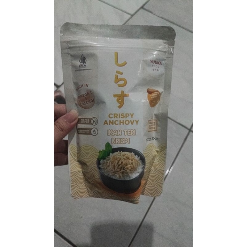 

Sale Stock snack cemilan sehat anak teri yuuka / king salmon / kkaldu grandville