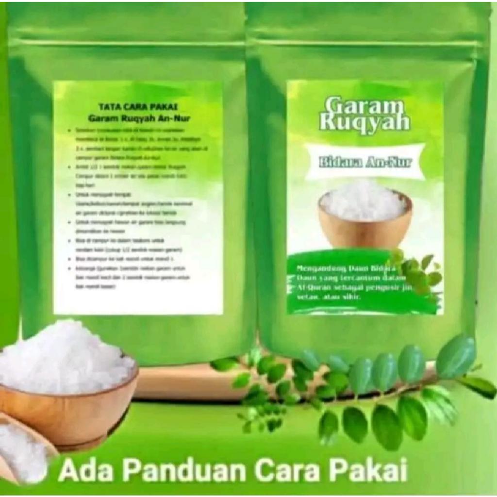 

Garam Asma Ruqyah untuk kelancaran pekerjaan kenaikan jabatan karir.An,Nur Varian 500gr 1000gr