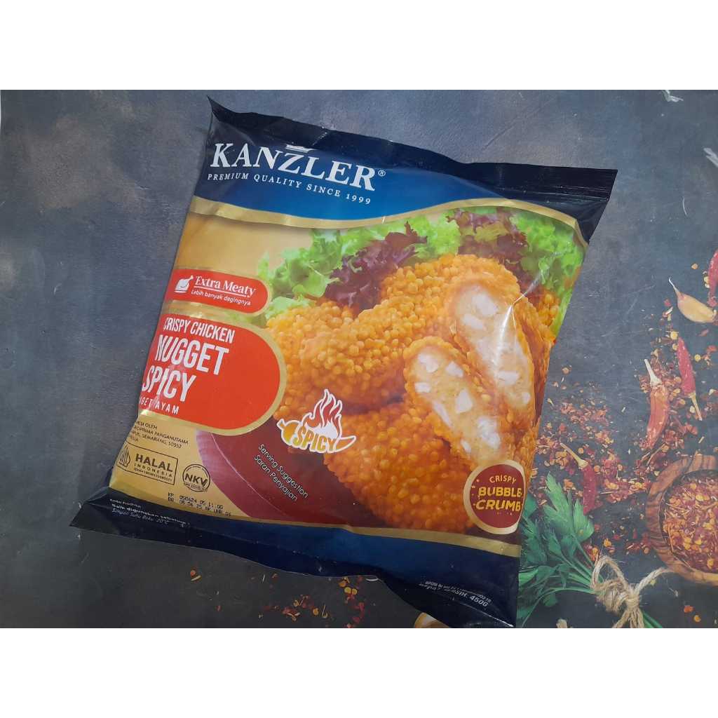 

Kanzler Nugget Crispy Hot 450 gr