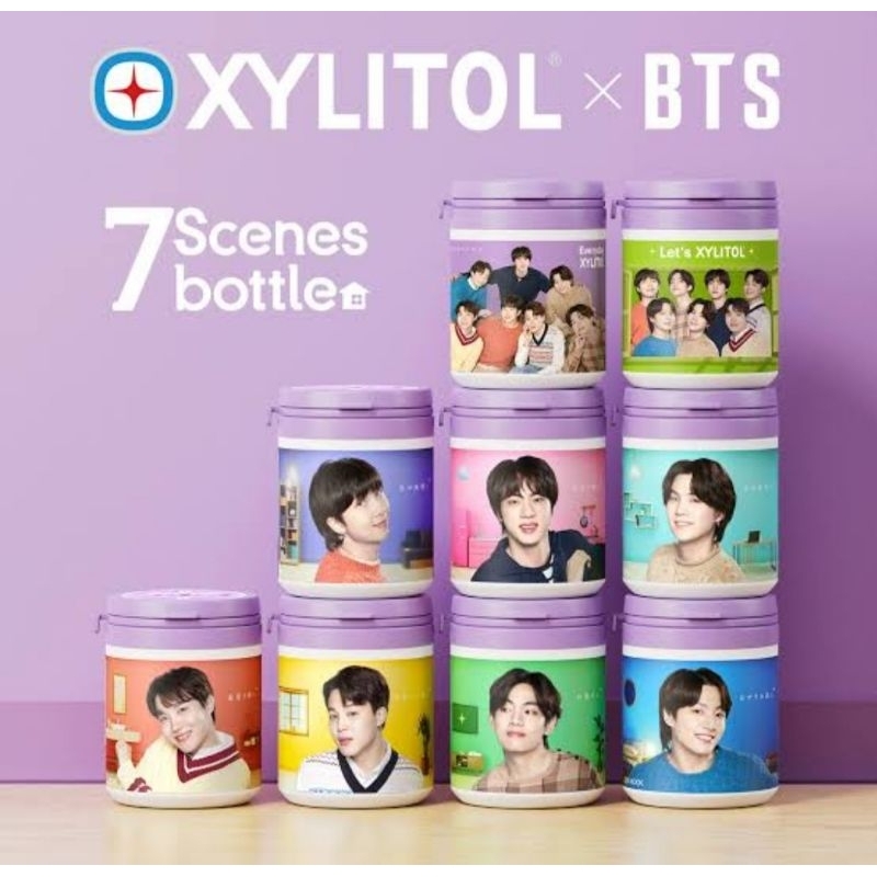 

Lotte Xylitol x BTS 7 Scenes Bubble Gum Fruit Flavor Japan edition