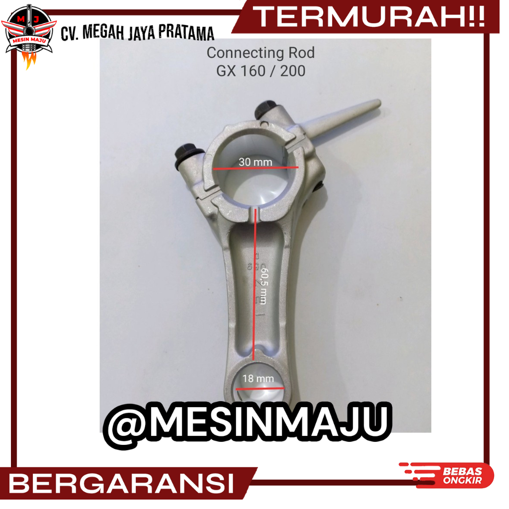 Stang Seher Sokar Con Rod Mesin Penggerak GX 160 GX 200