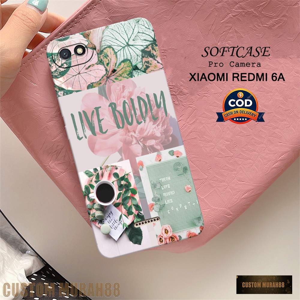 New! Aesthetic Case - Softcase Redmi 6A Terbaru - Case Hp Redmi 6A - Casing Redmi 6A - Case Lentur &