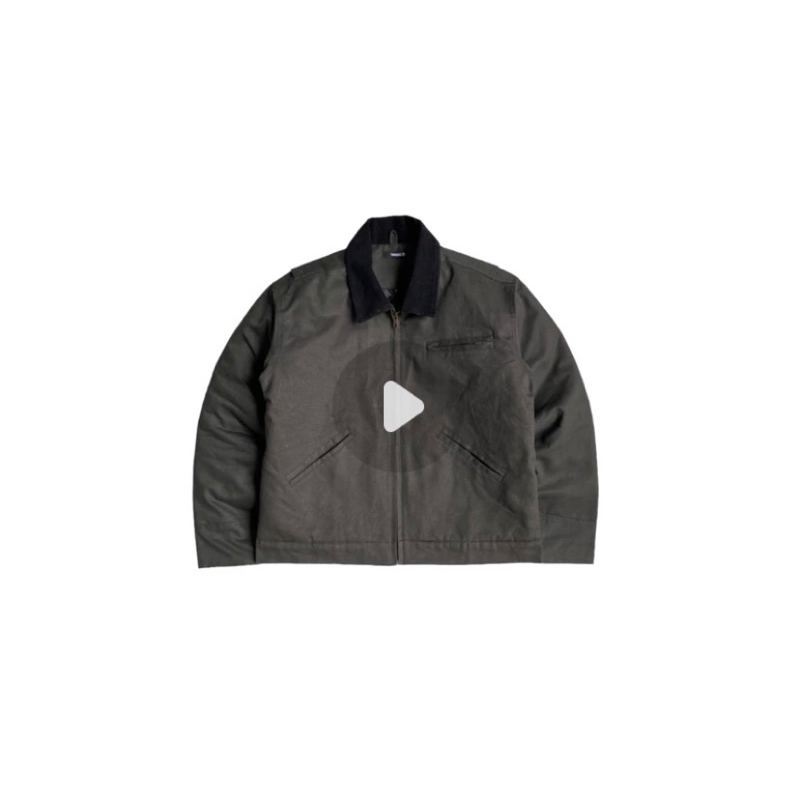 timbre work jacket dark grey