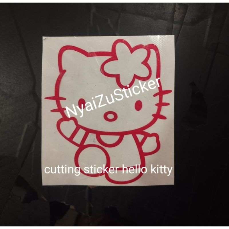 

cutting sticker Hello kitty