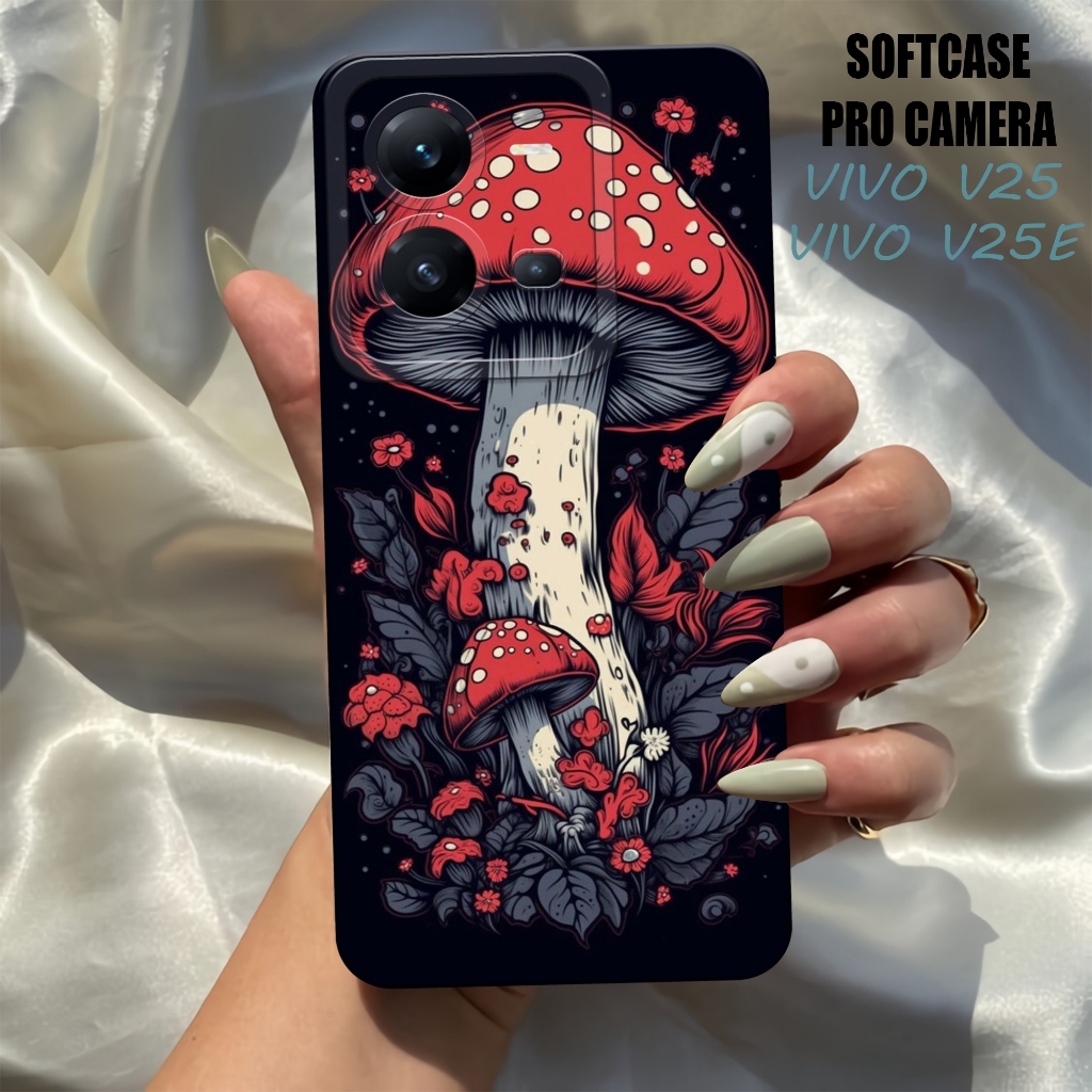 Case VIVO  V25-V25E - VIVO  V25-V25E Terbaru - Softcase  VIVO V25-V25E   - Softcase Pro Camera - Cas