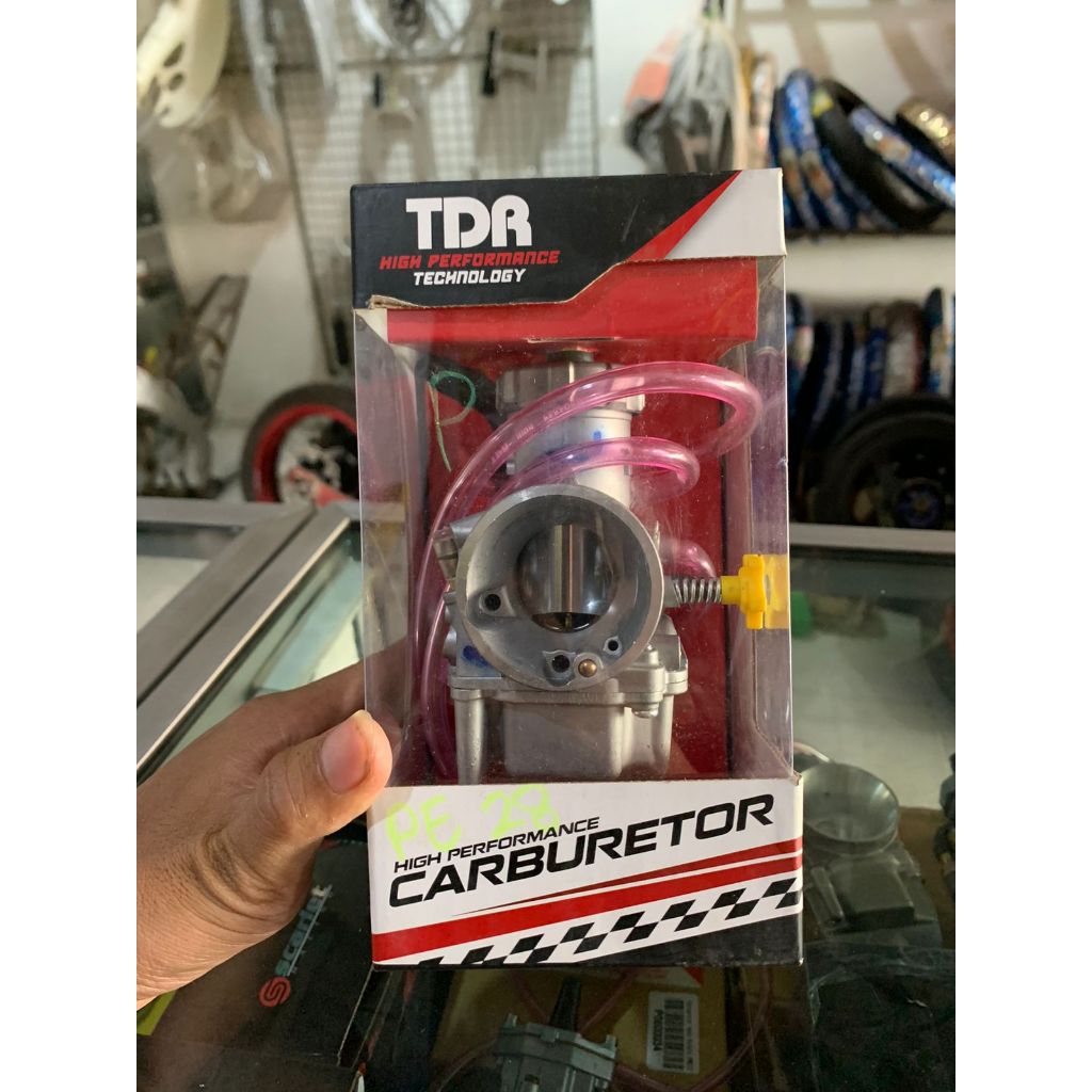 READY KARBU KARBURATOR PE 28 TDR RACING ORIGINAL CB HEREX KLX CRF NINJA R SS RR UNIVERSAL