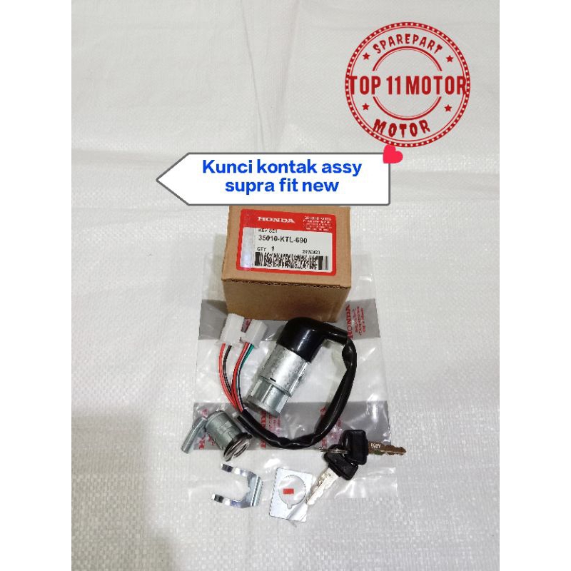 Kunci kontak supra fit new / kunci kontak assy set supra fit new KTL