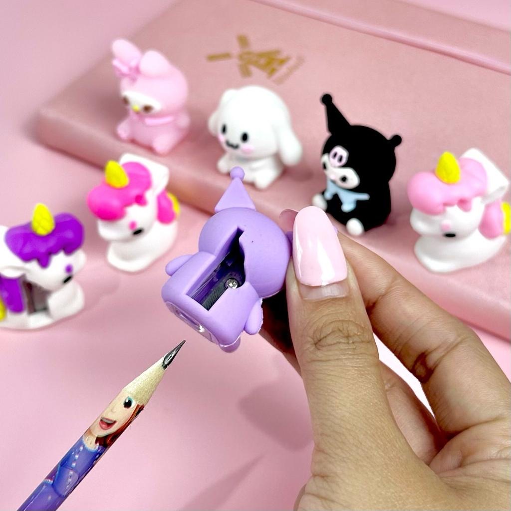 

SERUTAN PENSIL BONEKA LUCU KARAKTER KUROMI RAUTAN PENSIL PENCIL SHARPENER