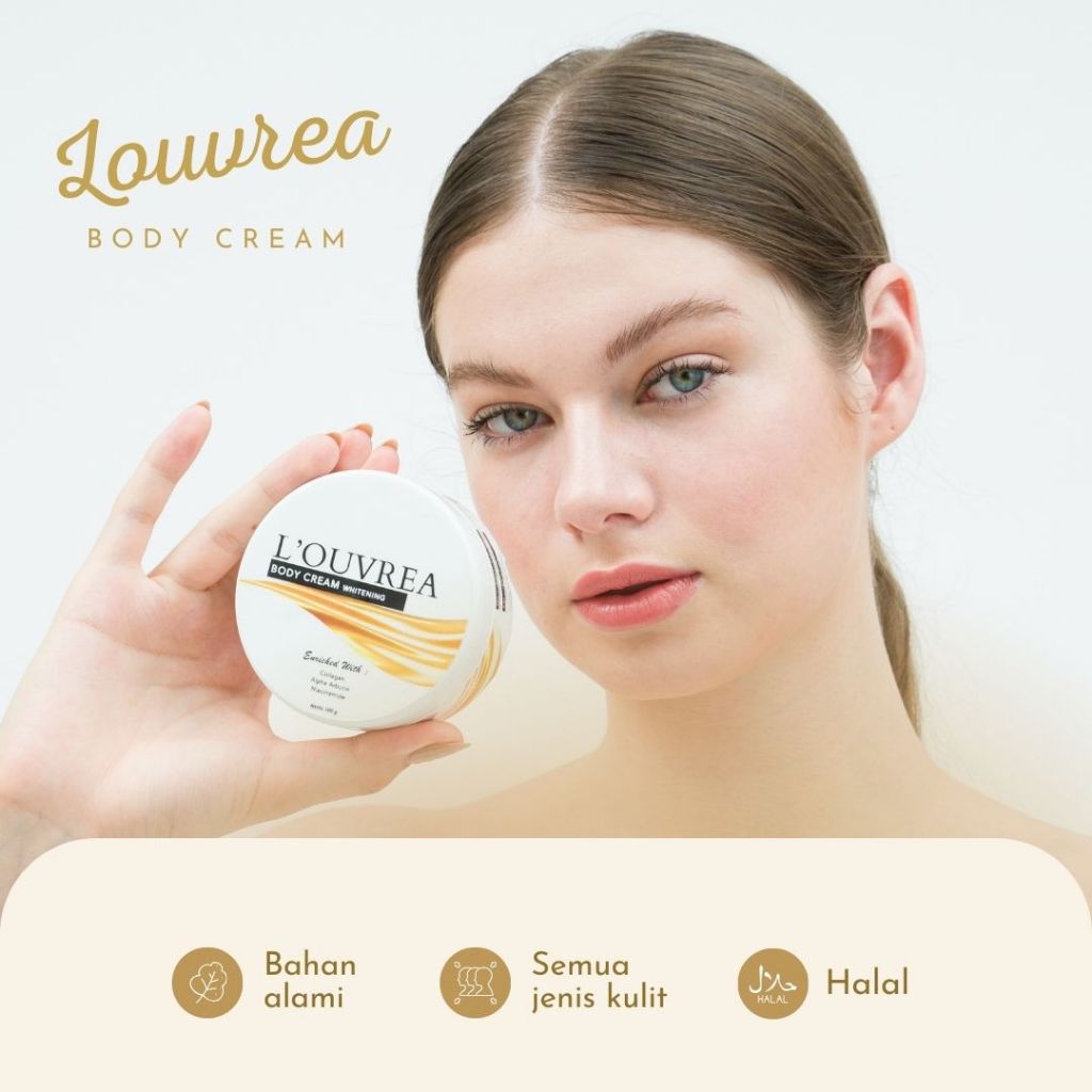 Louvrea Whitening Body Cream