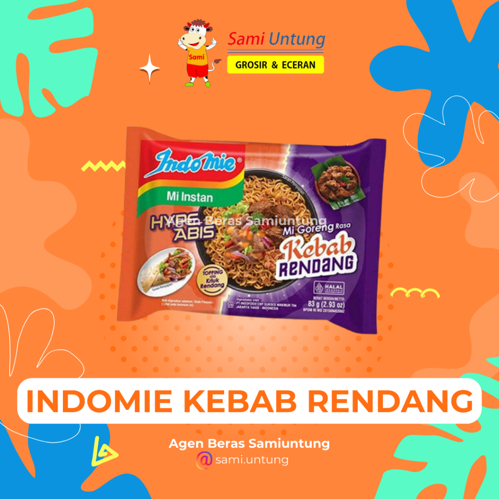 

Indomie Goreng Rendang Kebab 83g