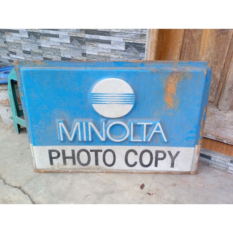 Reklame Minolta Fotocopy Jadul