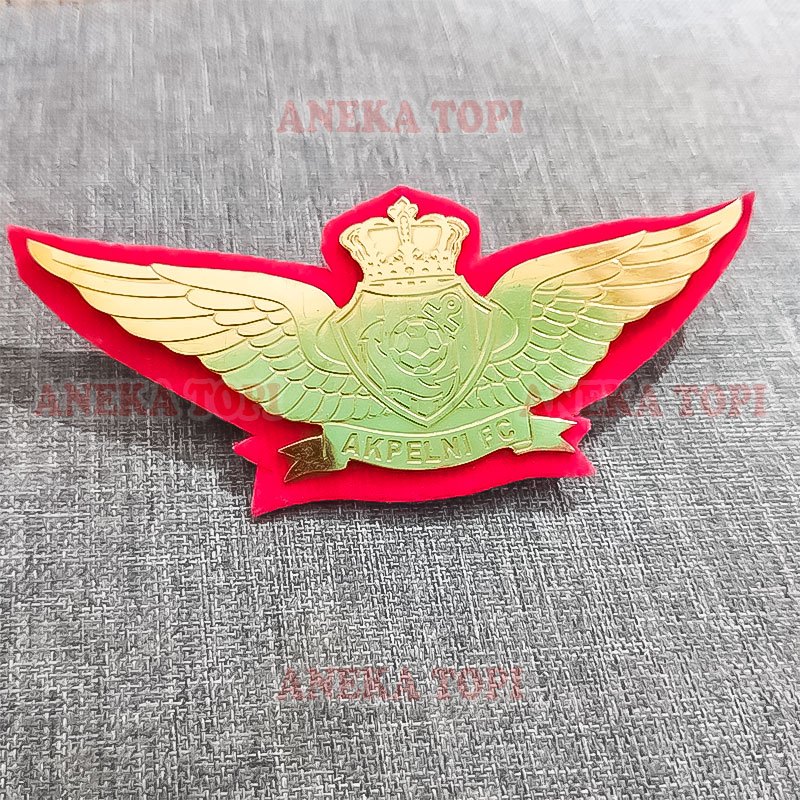 Wing Akpelni Bludru Lencana Wing Sekolah Pelayaran Nasional Akpelni Pin Akpelni FC - Aneka Topi