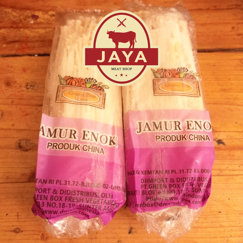 

Jamur Enoki Import / Enoki 100gr /