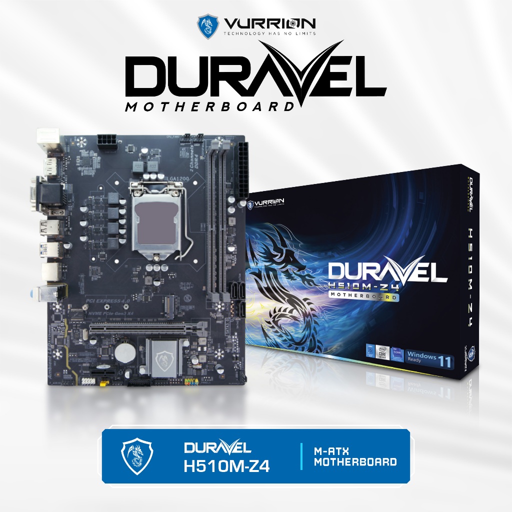 MOTHERBOARD VURRION DURAVEL H510M-Z4