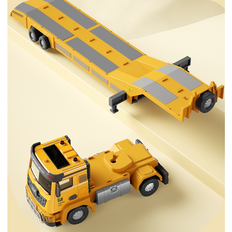 Mainan Anak Self Loader Truck Mainan Mobil Excavator Loader