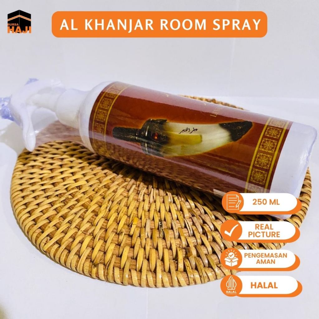 Pengharum Ruangan Bo Jaffar Khanjar Linen & Room Spray / Parfum Ruangan Arab Karpet Arabian Spray 25