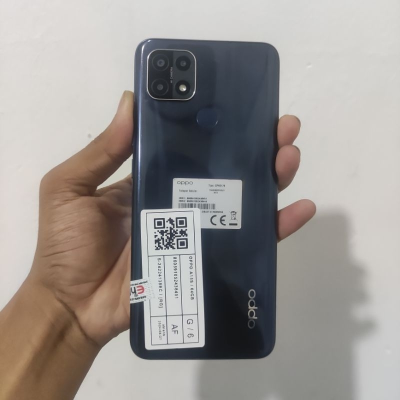 Oppo A15s Ram 4/64 GB Second