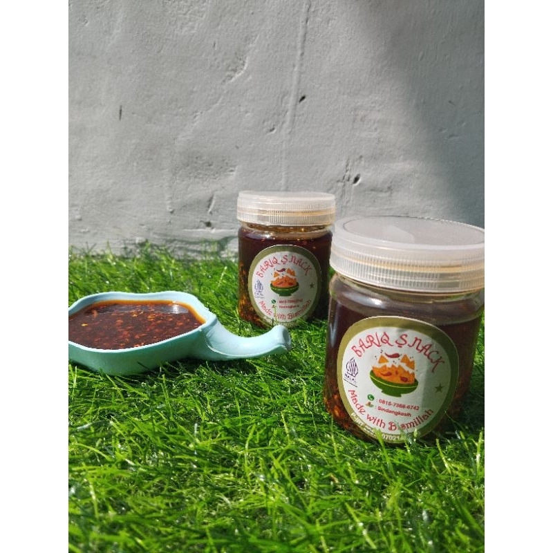 Chili oil aromatic daun jeruk