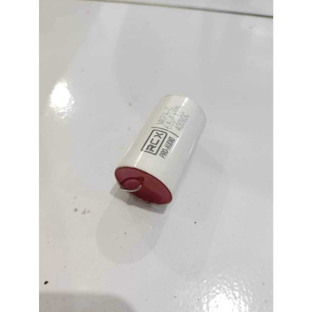 KAPASITOR RCX 6.8 uf 400 v kapasitor capasitor rcx 6,8uf 6.8uf 400v