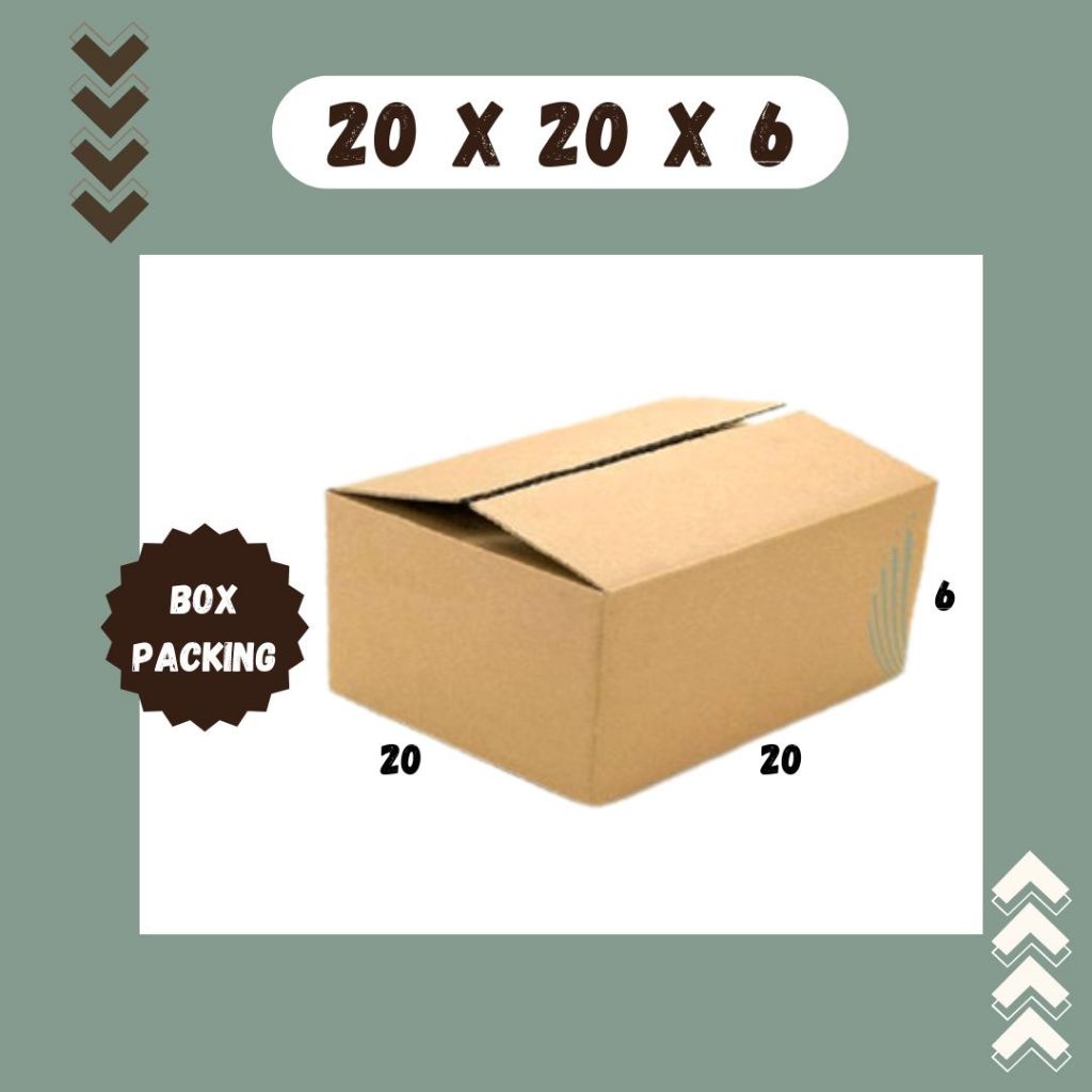 

Kardus 20x20x6 Box Packing A1 Karton Dus Jamu Kotak Olshop Kemasan Souvenir Sparepart Obat Madu Mainan