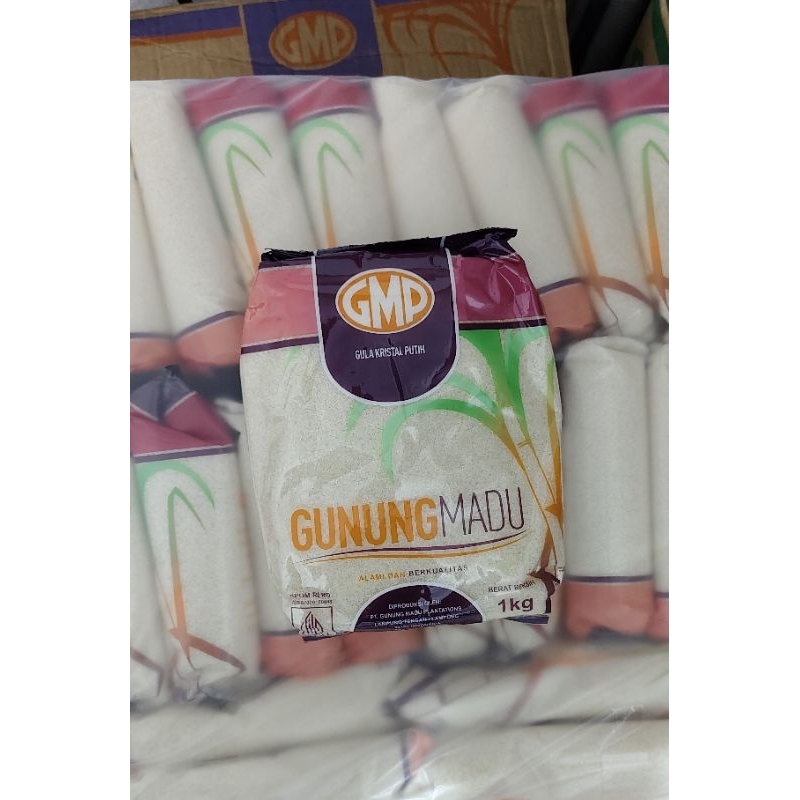 

GMP Gula Ktistal Putih Gunung Madu Kemasan 1kg