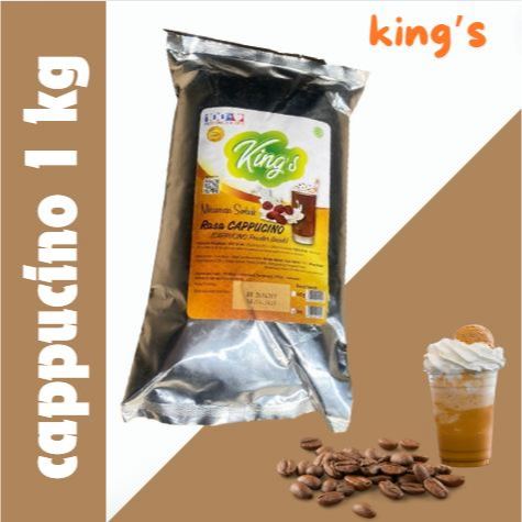 

BARU ! BUBUK MINUMAN KING 1 KG BUBUK MINUMAN RASA CAPPUCINO SUPPLIER BUBUK MINUMAN