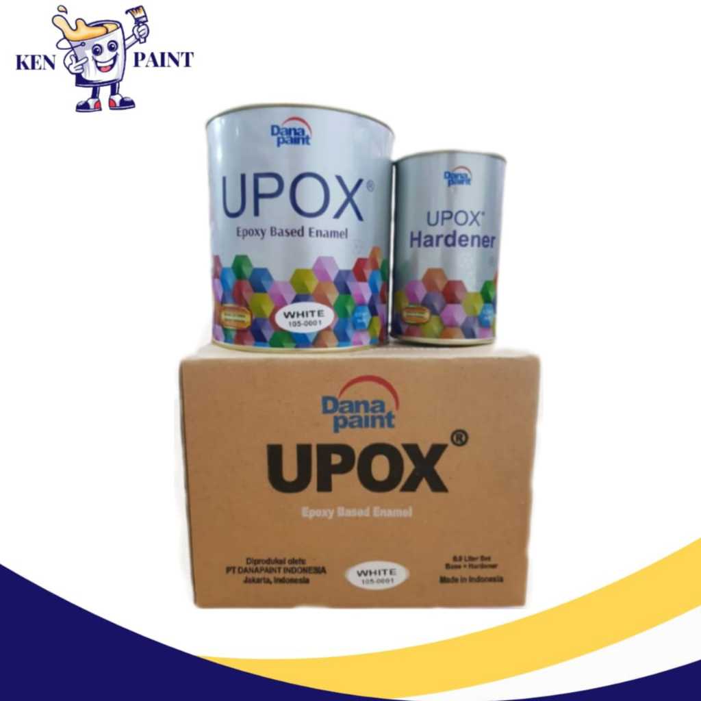 Cat Lantai Epoxy Upox / Cat Upox Dana paint / Upox Epoxy + Hardener / Cat Kolam