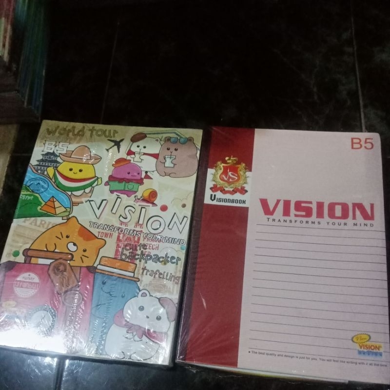 

BUKU TULIS B5 VISION 42 ISI 6 BUKU