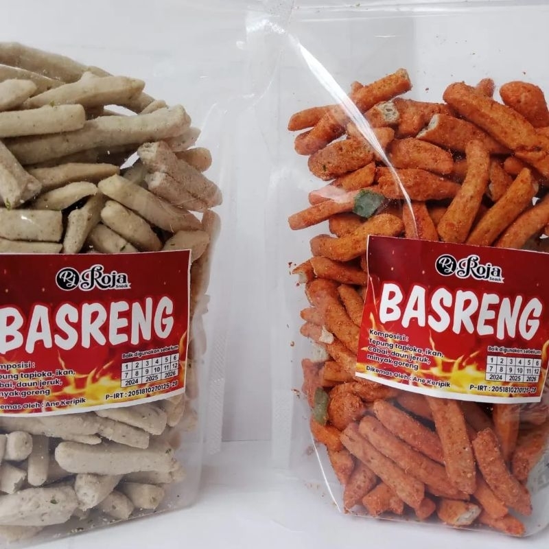 

basreng pedas dan basreng original 1bungkus