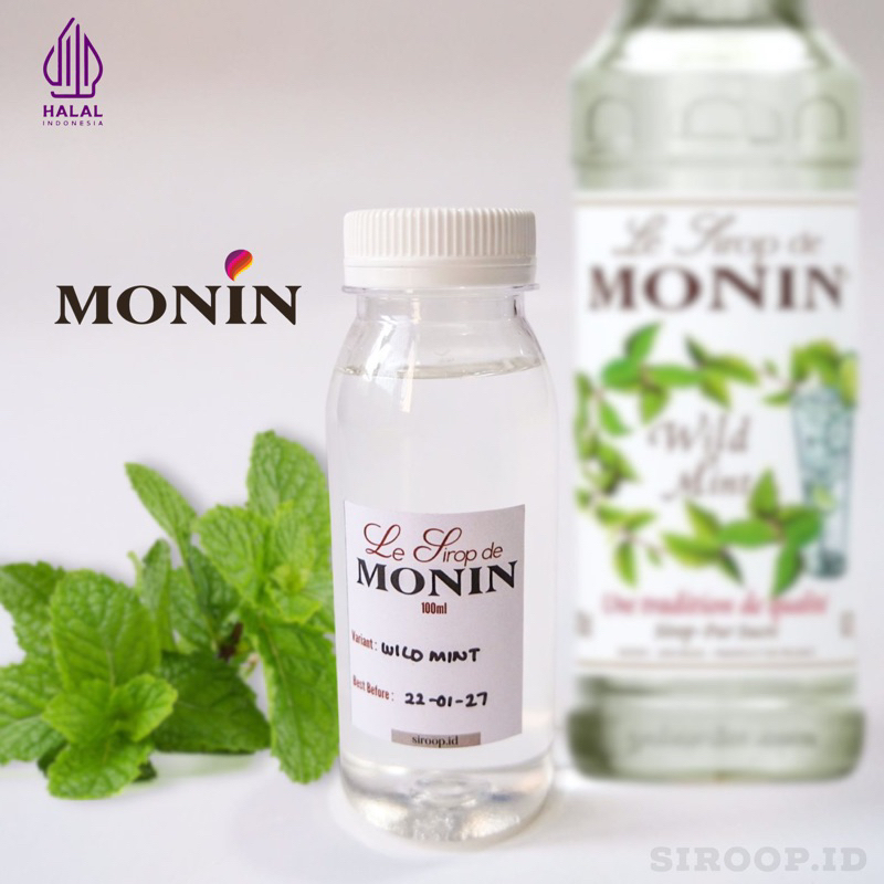 

Repack Monin Syrup Wild Mint (30ml,75ml,100ml)