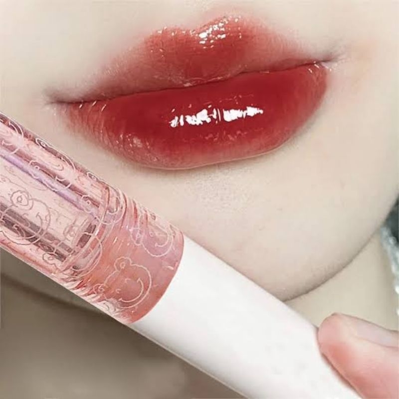 CAPPUVINI GLASS LipGloss Korean Lip Gloss Water LipGloss Mirror Korean Lipstick Lip Tint Glossy Lips