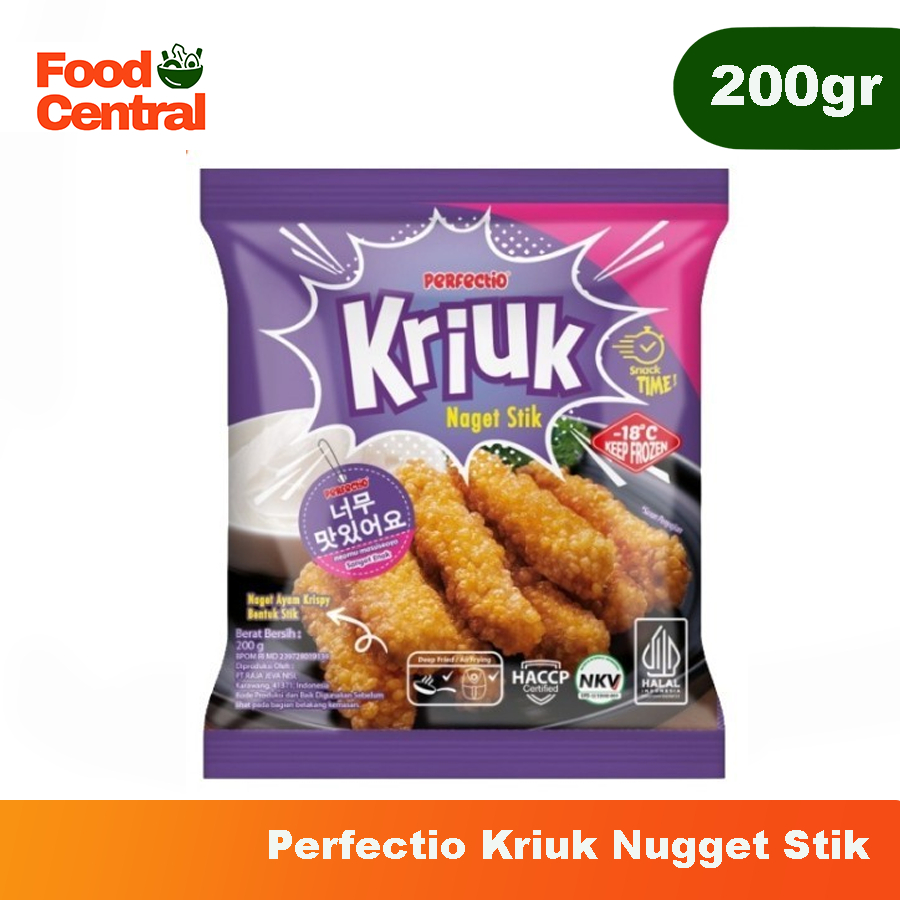 

Crispy Nugget Stick Kriuk Nugget Stik 200gr