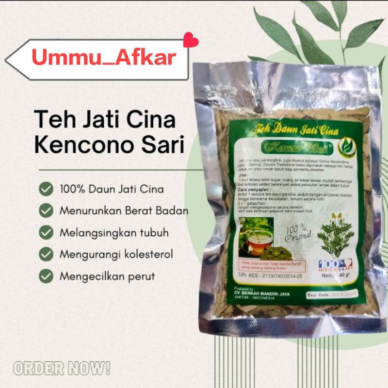 

TEH DAUN JATI CINA KENCONO SARI | TEH JATI CINA BERKAH 100% ORIGINAL.