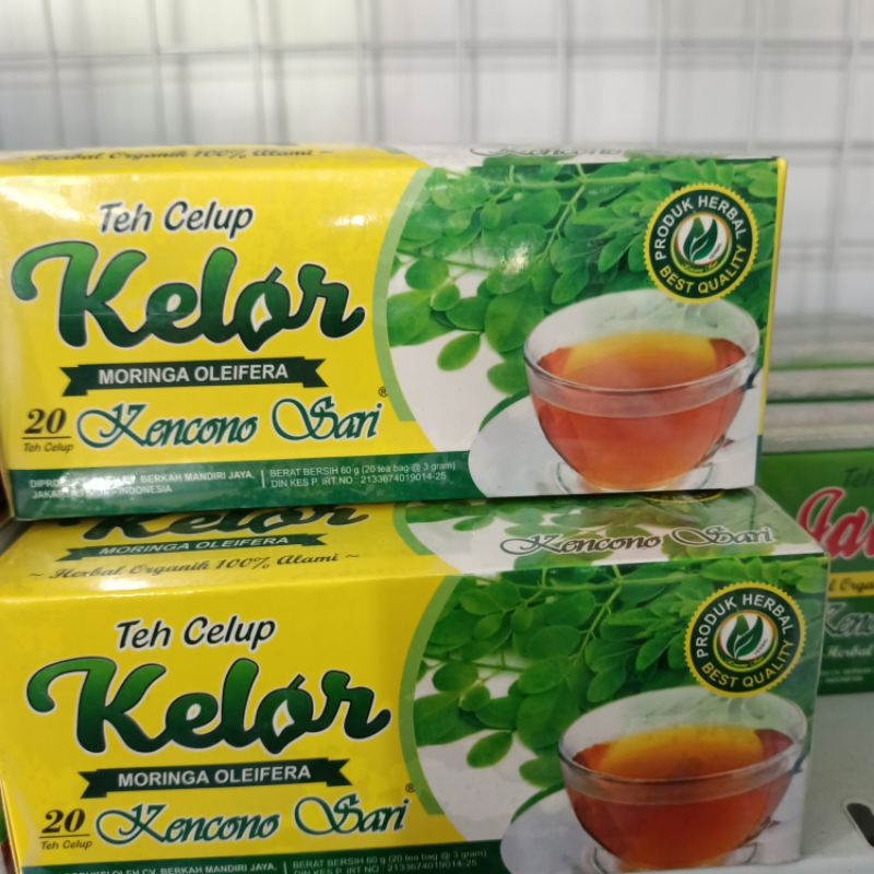 

Teh Celup Daun Kelor Kencono Sari