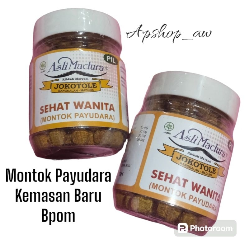 Jamu Pil Sehat Wanita Jokotole (Montok Payu*ara)