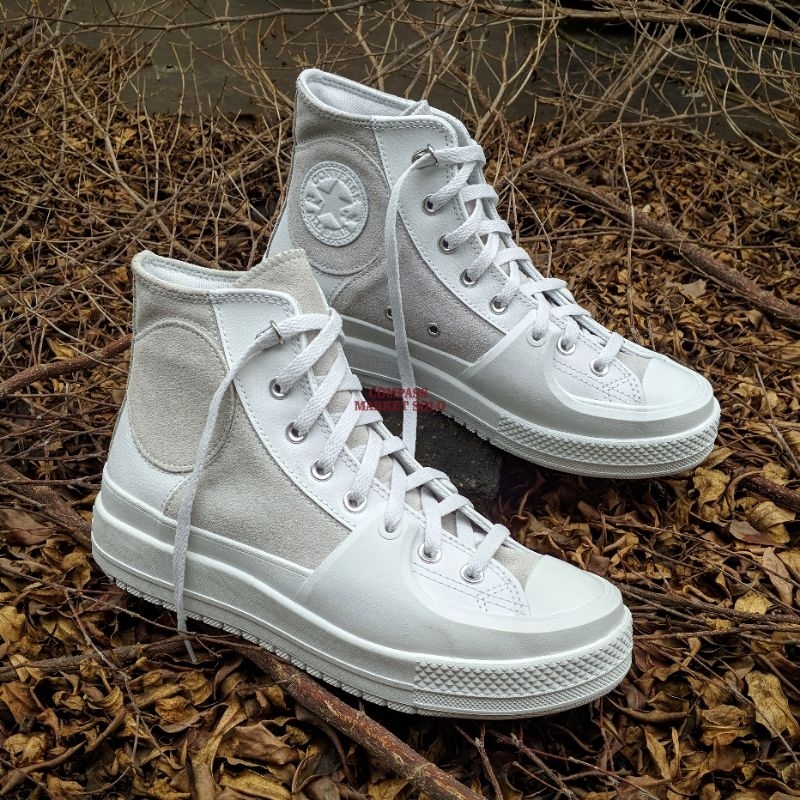 [ORIGINAL 100%] CONVERSE CTAS CONSTRUCT HI A05615C | MOONBATH / SILVER