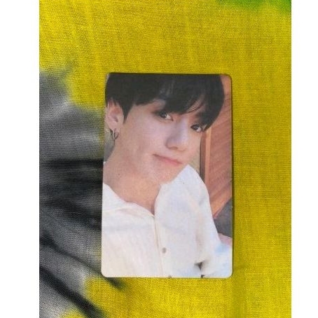 photocard official jungkook BTS Persona version 3 V3 Map of The Soul MOTS Photocard official