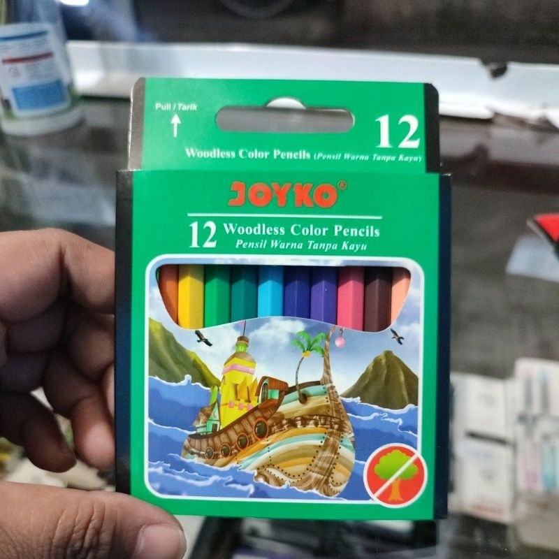 

PENSIL 12 WARNA KECIL MERK JOYKO