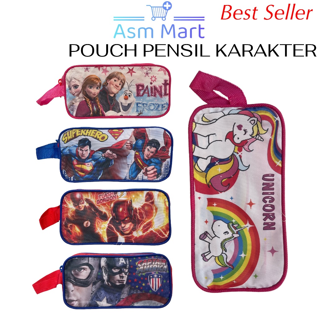 

ASM - ATK022 KOTAK PENSIL ANAK TK SD KARAKTER / TEMPAT PENSIL ANAK MURAH / KOTAK PENSIL ANAK LUCU / POUCH TEMPAT PENSIL KARAKTER DENGAN RESLETING