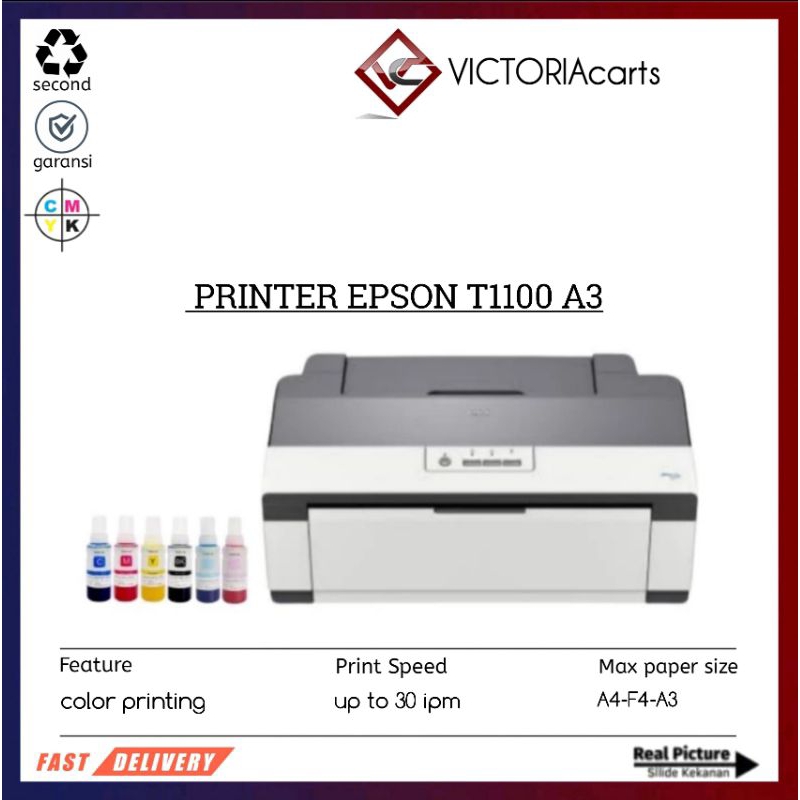 Printer Epson T1100 A3 Full Nozzle