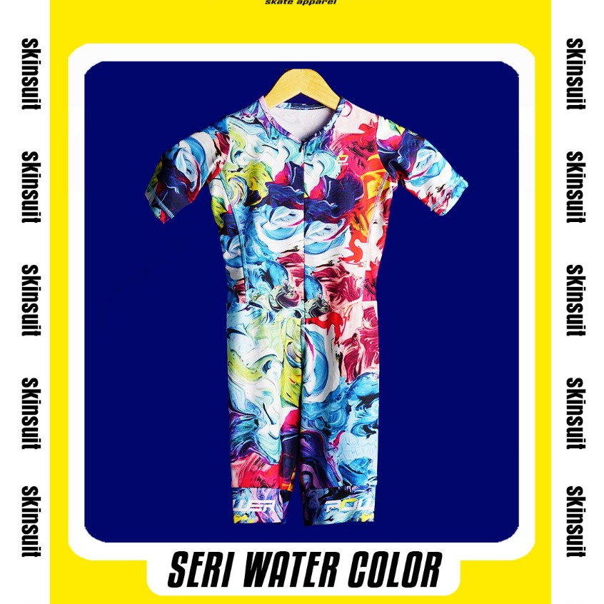 Jersey Skinsuit Sepatu Roda Inline Skate Jersey Premium Power Apparel