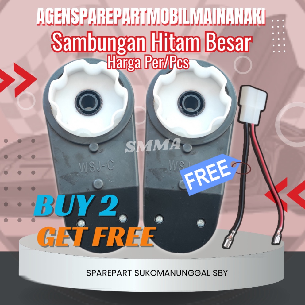 KODE Q44P ReadyGearbox mobil aki 3938 Dinamo 12volt  6Volt  Mobil aki Mobil Mainan Model Kembang 6