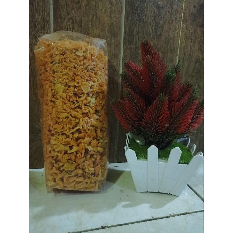 

remahan/kremesan lembut bumbu keripik tempe cakmul / rasa-rasa