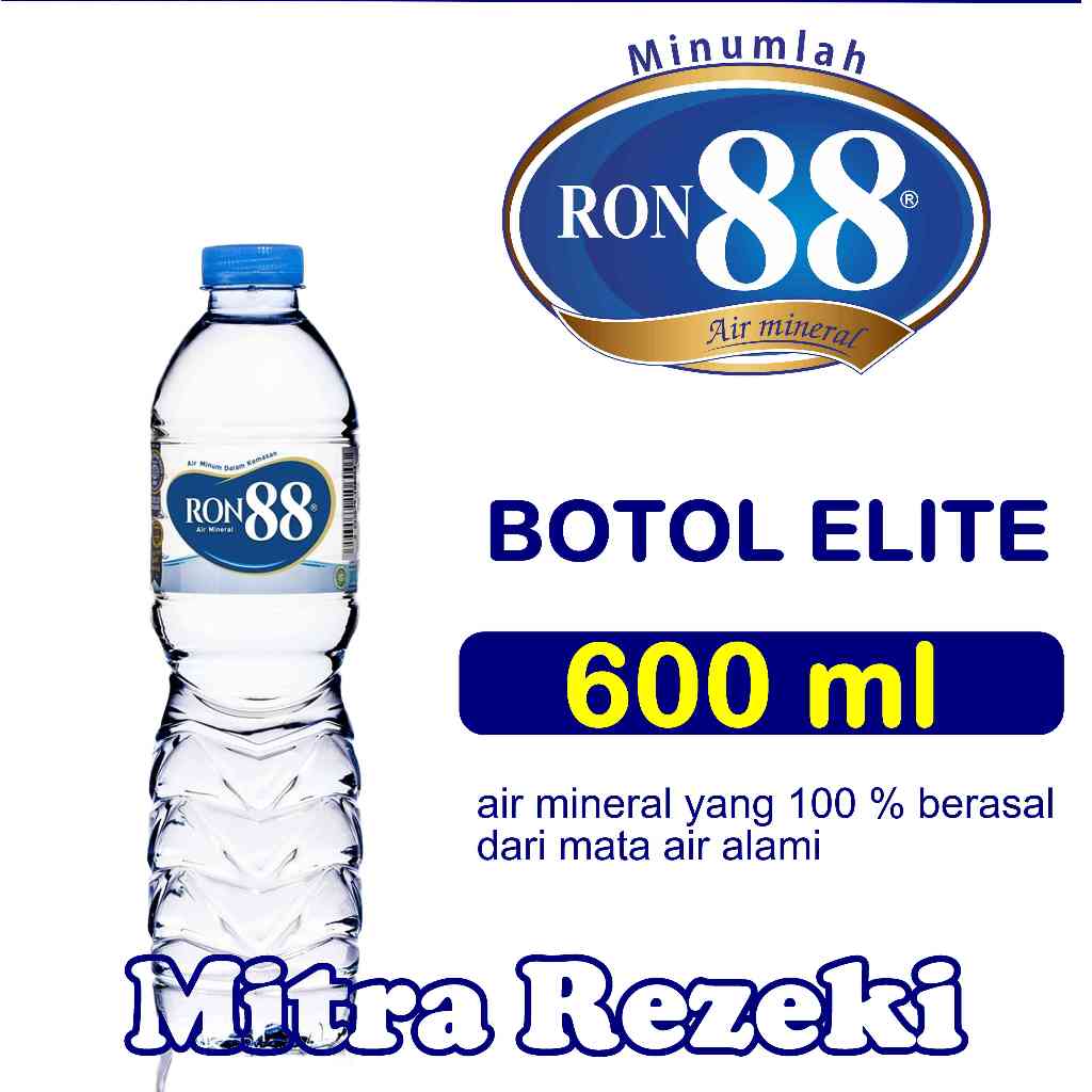 

RON88 600ml Botol AIR MINUM MINERAL RON 88