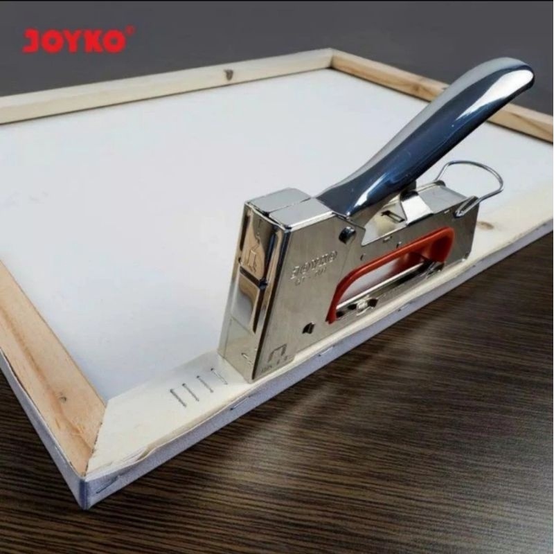 

PESTA DISKON JOYKO GT71 BONUS REFILL STEPLES STAPLER TEMBAK BESI GUN TACKER 71