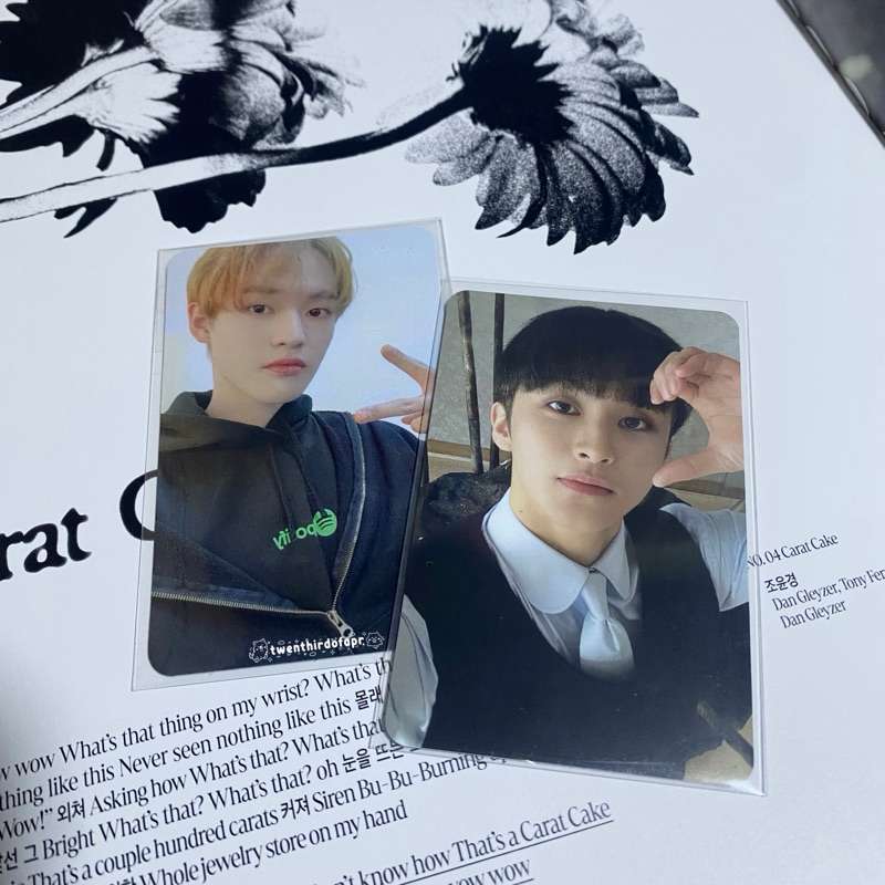 Photocard NCT Dream POB Dyandra Smoothie Chenle Mark ICFA